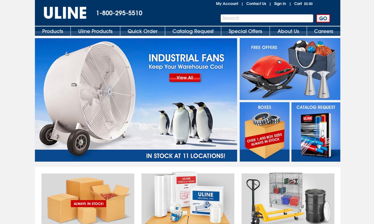uline | Corrugated Box Manufacturers and Suppliers