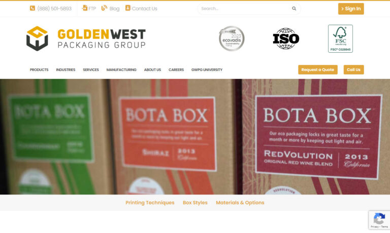 Golden West Packaging Group